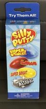 Crayola Silly Putty Variety Pack - Metallic/Lava/Super Bounce/Super Bright FUN