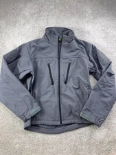 Voodoo Tactical Jacket Men's Medium 44 Gray Zip Pockets Vented Utility Workwear