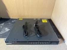 Cisco 3650 WS-C3650-24TS-E V04 24-Port 4X1G Gigabit Switch 2x PWR-C2-250WAC PSU