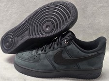 Nike Air Force 1 Low '07 WB Shoes 'Triple Black Nubuck' CJ9179-001 Size 10.5M