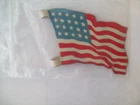 Original vintage Marx metal twenty star playset flag , no rust, no bends, OP