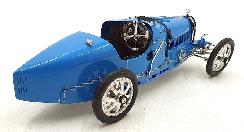 CMC 1/18 Scale Diecast DC17924Y - Bugatti T35 1924 - Blue - Image 2 of 4