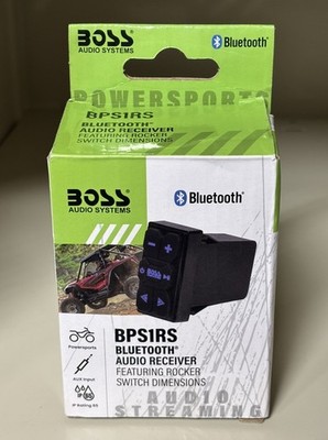 BOSS Audio Bluetooth Rocker Switch Audio Receiver Controls BPS1RS 