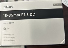 Sigma 18-35 Mm F1.8 DC