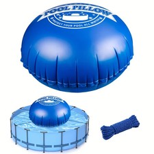 Almohadas de piscina de 8 X 8 pies para piscina sobre el suelo, piscina resistente al frío de PVC de 0,5 mm de espesor