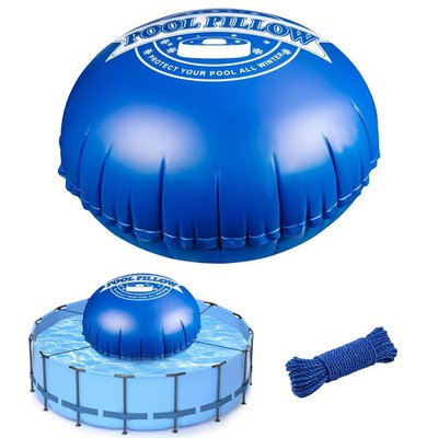 8 X 8ft Pool Pillows for Above Ground Pool, 0.5mm Thick PVC Cold-Resistant Pool 