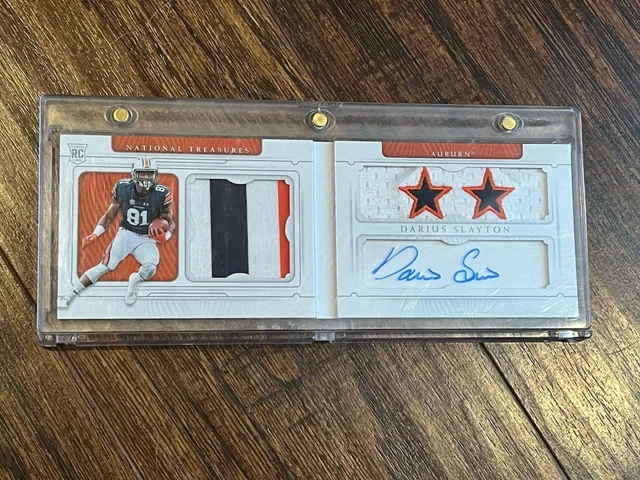 2019 National Treasures Darius Slayton RPA Rookie RC /2 Booklet Auburn