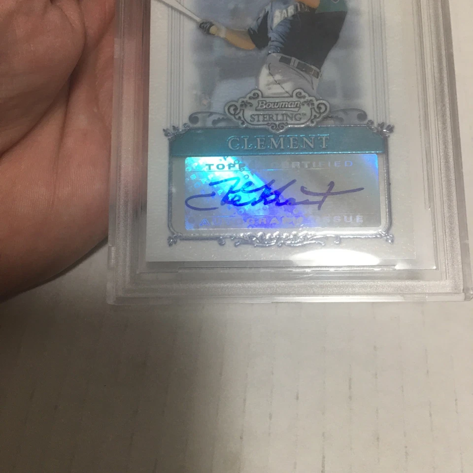 JEFF CLEMENT 2006 Bowman Sterling Prospects #BSP-JC Rookie Card RC (AUTO BGS 10) - Image 3 of 4