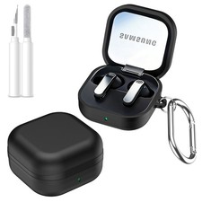 For Samsung Galaxy Bud 4 / Bud 4 Pro Shockproof Case with Keychain Cleaning Kit