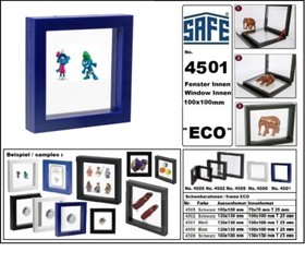 Floating Frame Minifigures Lego SAFE 4508 Dimensions Internal 265x60 External 295x95x35mm