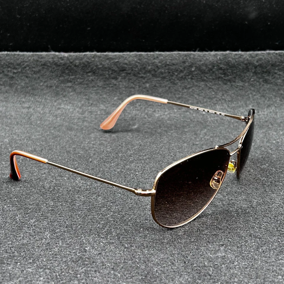 Gafas de sol Kate Spade Ally 3/S doradas con lentes degradadas 60-15-135 aviador usadas Foto 3 de 4