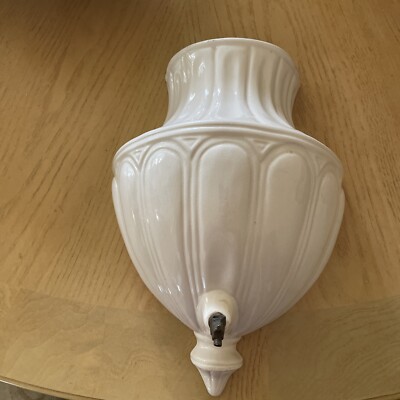 Vintage Italian Wall Fountain Top Vessel /Vase