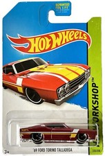 HOT WHEELS '69 FORD TORINO TALLADEGA HW OFFICINA