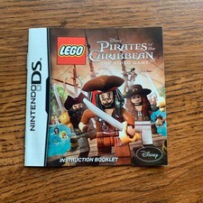LEGO Pirates of the Caribbean Nintendo DS Gameboy Instruction Manual Only