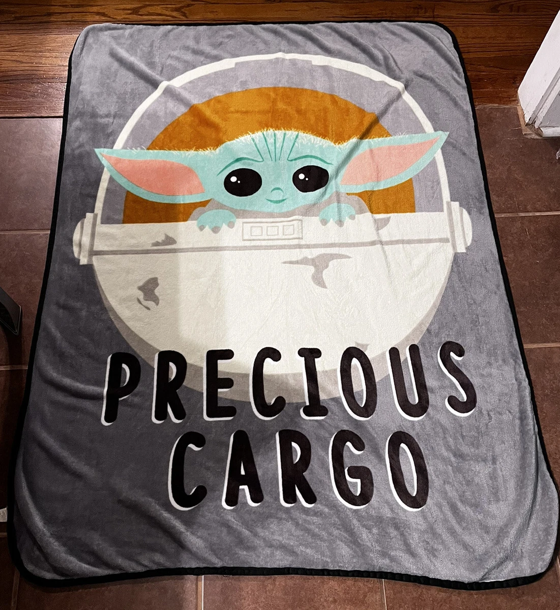 Baby yoda throw blanket sales