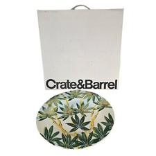 VTG Crate & Barrel Bamboo Platter Antica Forn...