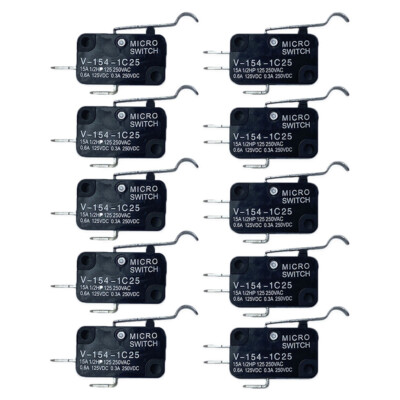 10 CLUB CAR MICRO SWITCHES 2 & 3 PRONG #s 1014807 1014808 FORWARD REVERSE SPEED