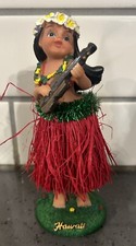 New Dashboard Hawaiian Hula Girl Red Skirt Hawaii Ukulele Dancing New Dashboard Hawaiian Hula Girl Red Skirt Hawaii Ukulele Dancing