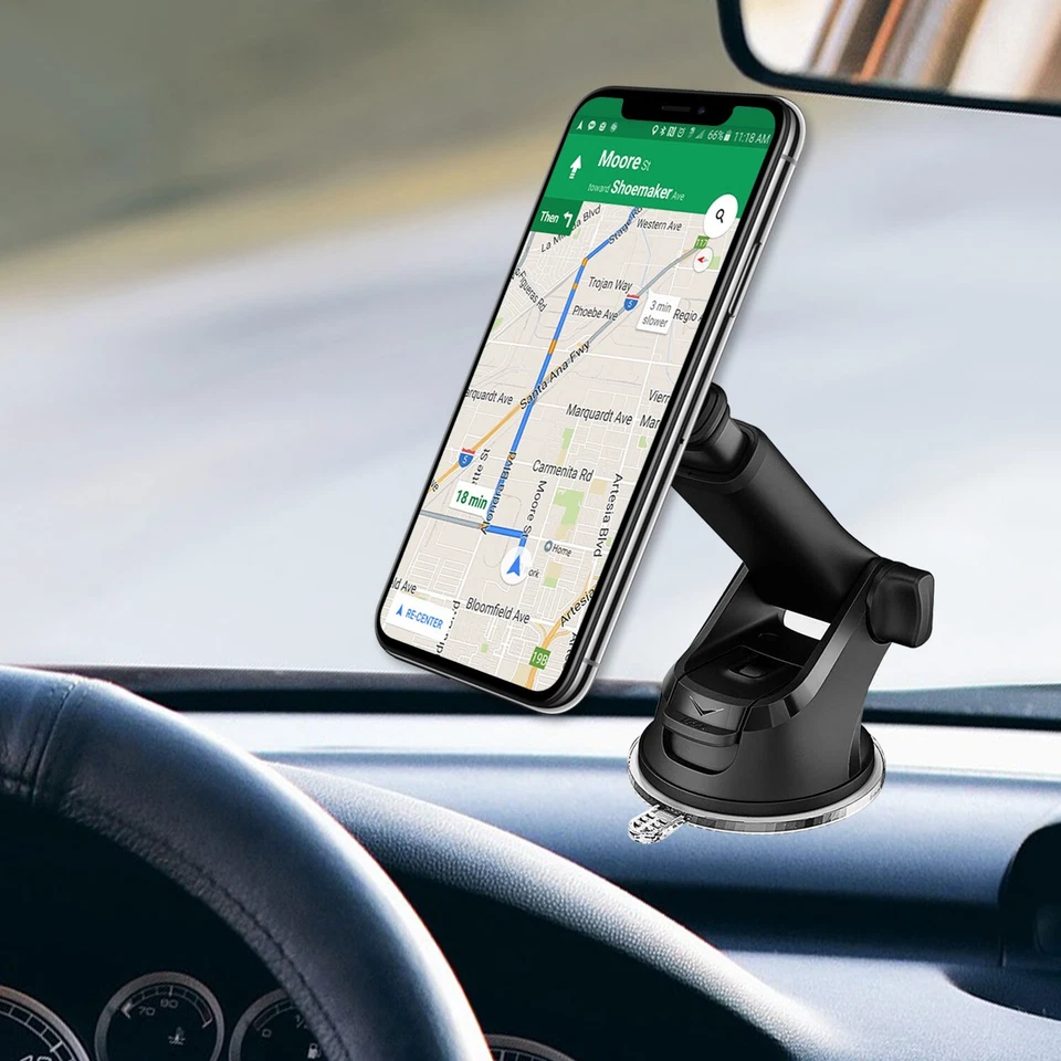 Cellet Magnetic Car Dashboard/Windshield Phone Mount with Telescoping Arm - Image 2 of 4