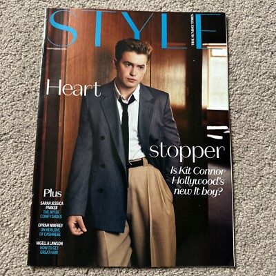 Sunday Times STYLE Magazine 1st September 2024 1/9/24 Kit Connor & Diane Keaton