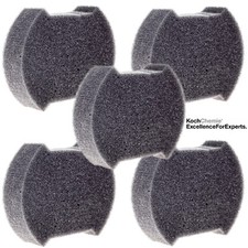 5x Koch Chemie Applikator-Schwamm für Kunststoffinnenpflege 10x8x3cm