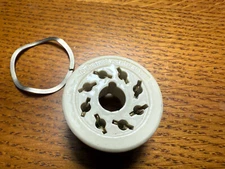 Ceramic Octal Amphenol 8 pin Tube Socket EL34 5881 6V6 6L6 USA MADE