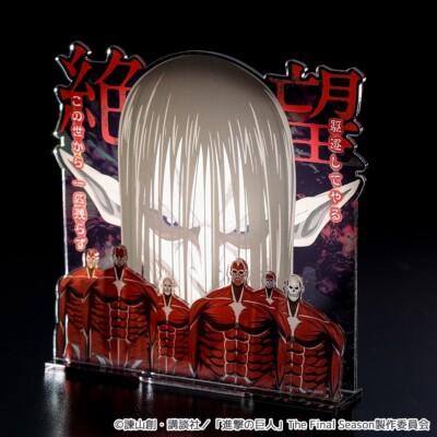 Attack on Titan diorama acrylic stand The Rumbling Japan New Pre