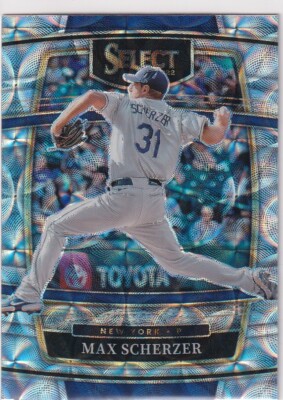 2022 SELECT PRIZMS SCOPE MAX SCHERZER NEW YORK METS NATIONALS PARALLELS Z3829