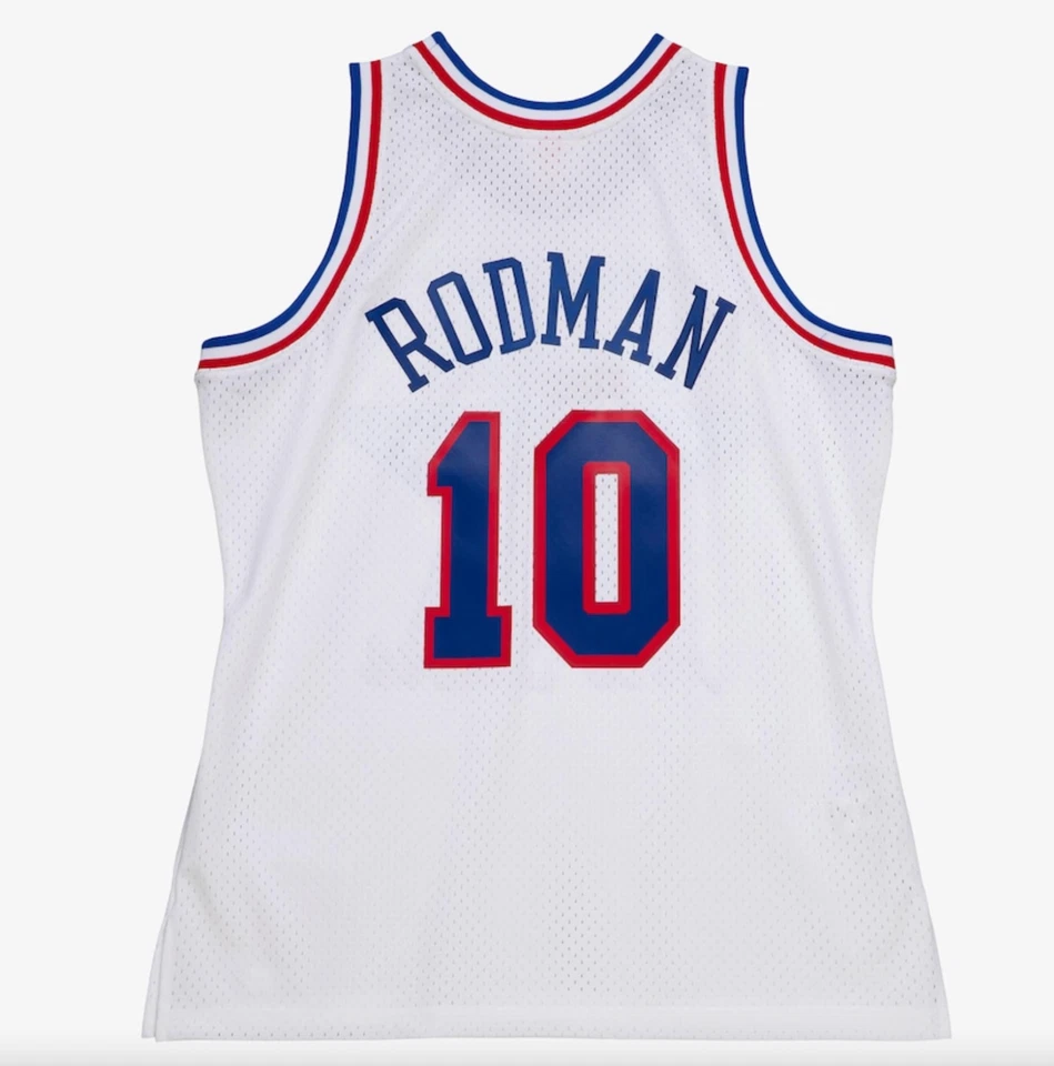 100% Authentic Dennis Rodman Chicago Bulls All Star Game ASG Swingman Jersey - Image 2 of 4