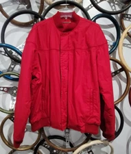 SF DERBY Jacket Classic vtg Style 300 49er RED GOLD Paisley 2X Bomber old school