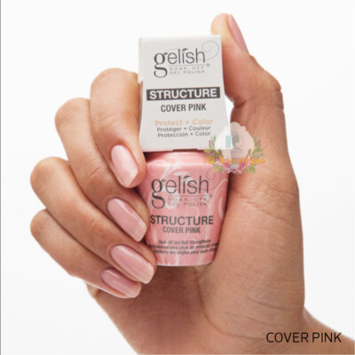 Harmony Gelish UV Gel Polish Structure Gel ''COVER PINK'' 0.5oz **BRAND NEW**