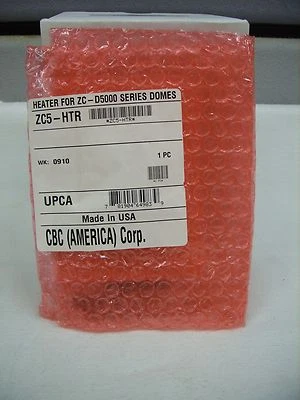 CBC / GANZ GANZ / CBC - 24V ~ ZC-D5000 DOME MOUNT SURVEILLANCE CAMERA HEATER ~ ZC5-HTR NEW