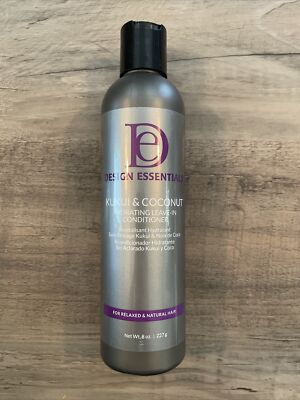 Design Essential Kukui & Coconut Hydrating Leave-in Conditioner 8 oz 3/24