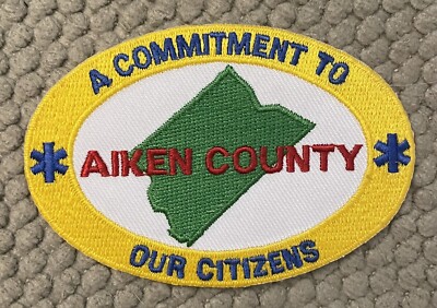 A Commitment To Our Citizens Aiken County Patch 2 1/2  Sample