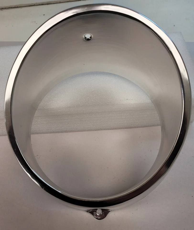 1963 道奇 330 Polara 右内灯镀铬边框盖装饰 2276172 NOS — 第 4/4 张图片