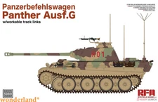 RYEFIELD RM5089 1/35 Panther Ausf.G Panzerbefehlswagen w/Workable Track Links
