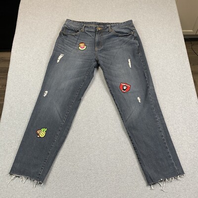 Jeans For Us Denim Pants Mens Fits 36x30* Baby Milo Patches Street Distressed 