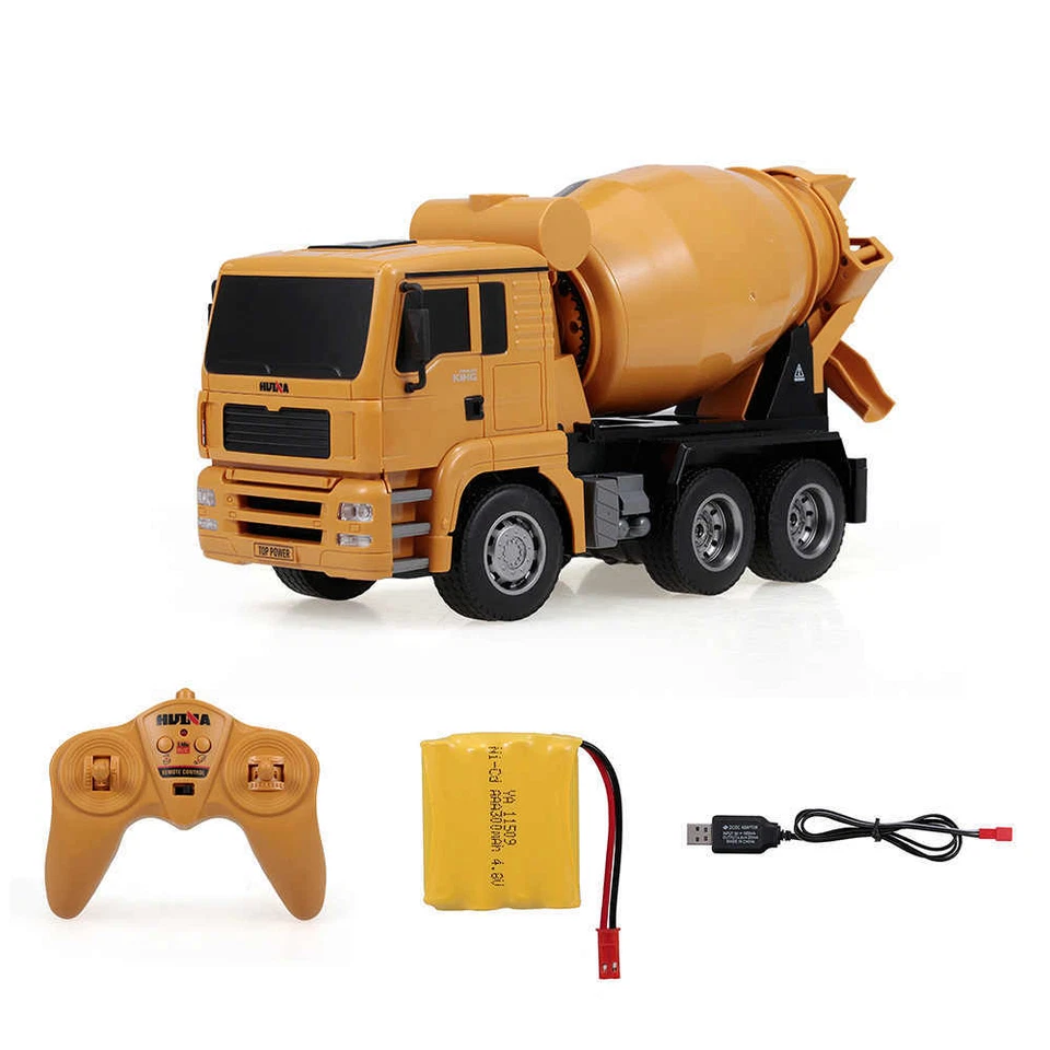 Engineer Truck Camion Betoniera 1:18 Rc Radiocomandato HUINA - Immagine 3 di 4