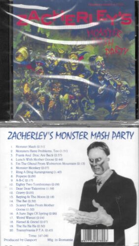 JOHN ZACHERLE-MONSTER MASH PARTY-20 SELTENE SCHNITT-IMPORT CD - Bild 1 von 2