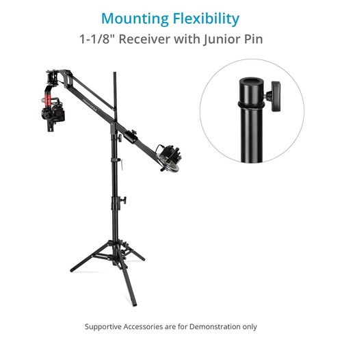 Proaim 44” Camera Slider Stand with Junior Pin (1-1/8" Receiver) - Bild 5 von 8