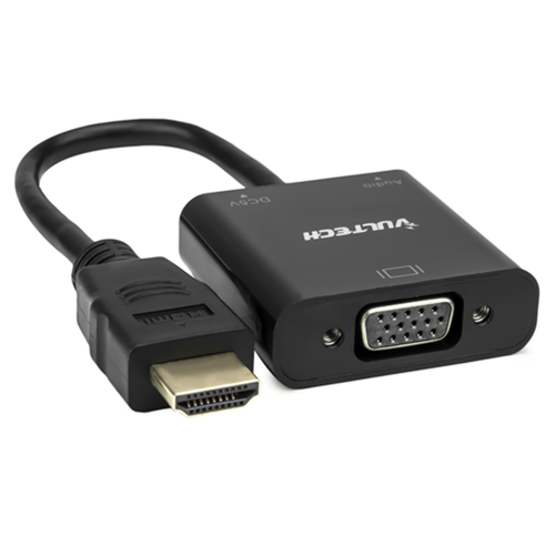 ADATTATORE CONVERTITORE HDMI TO VGA + AUDIO VULTECH SN21707