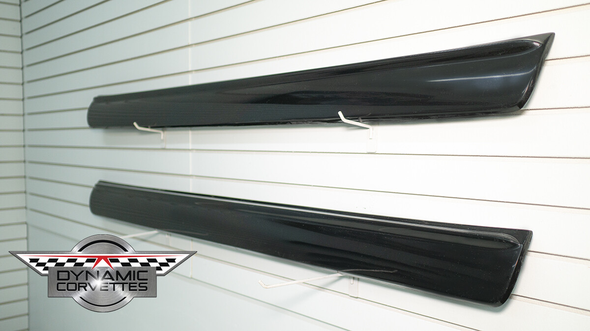 1963-1967 Corvette Custom Fiberglass C2 Rocker Panels 1964 1965 1966 ...