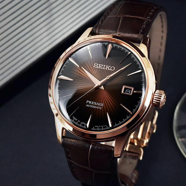 seiko watch presage cocktail automatic