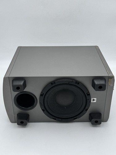 Denon DSW-S301 Silver 85W 2.1-Ch Active Subwoofer for Denon S-301 Works See Pics - Imagen 12 de 15