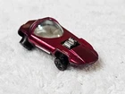 Vintage 1968 Hot Wheels Redline Silhouette Spectraflame Magenta Diecast Car USA