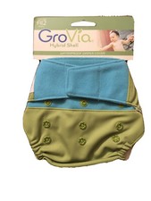 Grovia Fruity Wacky Hybrid Hook  loop Diaper Shell