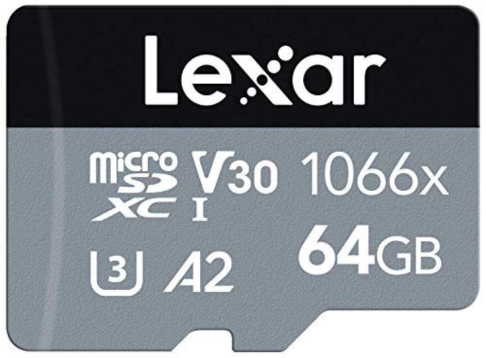 (TG. 64GB) Lexar Professional 1066x Micro SD 64 GB, Scheda microSDXC UHSI Serie