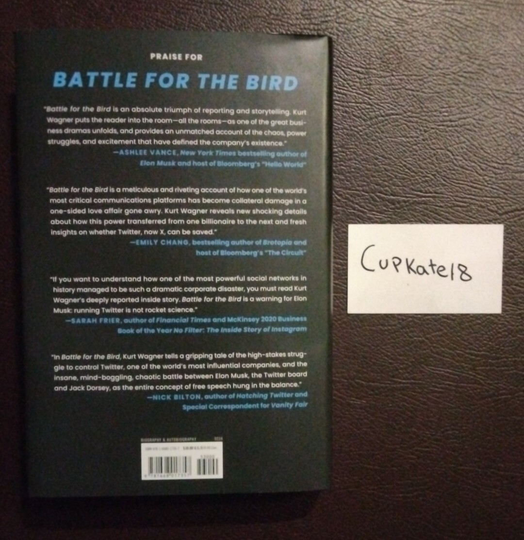 Battle for the Bird - by Kurt Wagner (Hardcover)