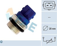 Fae 33630 Sensor, KüHlmitteltemperatur For Audi Ford Seat Skoda Vw