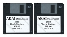 Akai S5000 / S6000 Floppy Disk Jazz Work Station WS 6